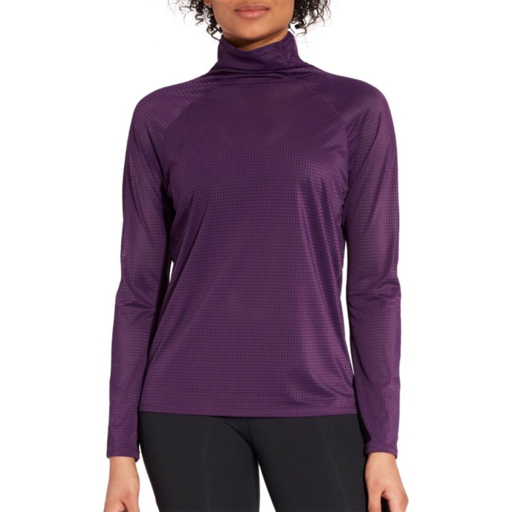 CALIA by Carrie Underwood Mesh Long Sleeve Shirt